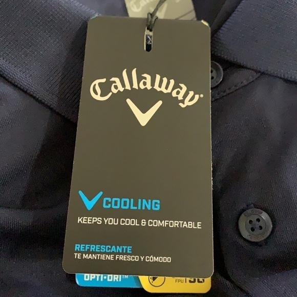 Callaway NWT Opti Free Cooling UPF Sun Protection Moisture Wicking Fabric XXL - Picture 9 of 12